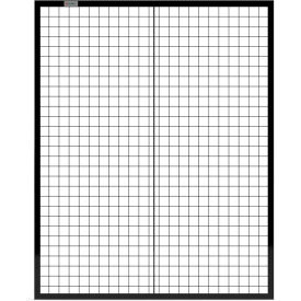 Machine Wire Guard Panel, 4'W, Black