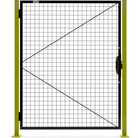 Machine Wire Guard Door, 4'W, Black