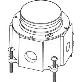 800 Series Cast-Iron Floor Box, Conduit Openings