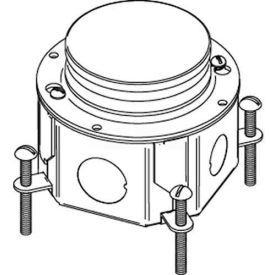 Floor Box 800lck Series, Steel, W/Knock-Outs