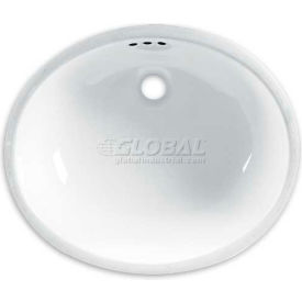 Undermount Oval Lavatory Sink