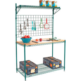 Poly-Green® Baker's Rack, 48"W x 24"D x 74"H