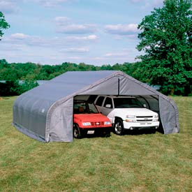 22x20x12 Peak Style Shelter - Grey