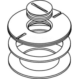 Floor Box 800 Series Conversion Kit Cover, Brass, 3/4"