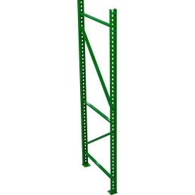 Pallet Rack Teardrop Upright Frame - 48"D x 144"H