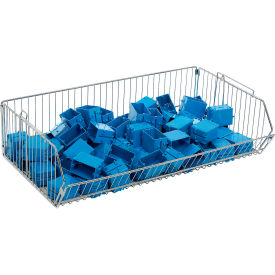 Stackable Wire Storage Bin, 36"W x 20"D x 9"H