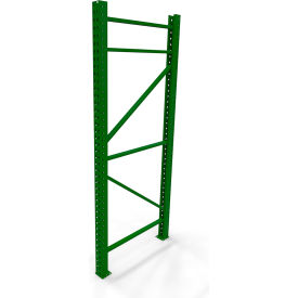 Rack & Wire Pallet Rack Teardrop Upright Frame - 42"D x 240"H