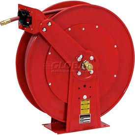 3/4"x 25' 250 PSI Spring Retractable All Steel Low Pressure Hose Reel