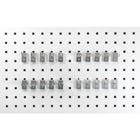 Hook Set for Treston Mobile Panel Carts - Stainless Steel - Pack of 20