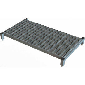 48 X 24 Inch Adjustable Height Steel Work Platform - 5"H To 8"H