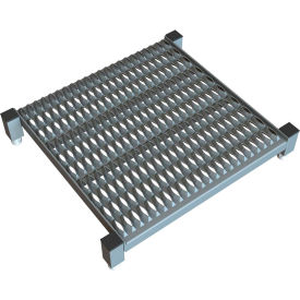24 X 24 Inch Adjustable Height Steel Work Platform - 9"H To 14"H