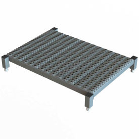 36 X 24 Inch Adjustable Height Steel Work Platform - 9"H To 14"H
