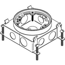 Floor Box Steel Ko Configuration, 4 Sides
