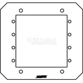Poke-Thru 1-Gang Plate