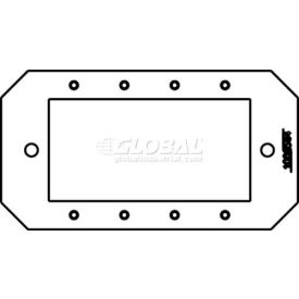 Poke-Thru 1-Gang Maap Plate