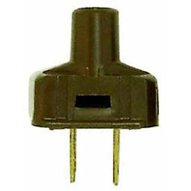 Attachment Plug with Terminal Screws Brown