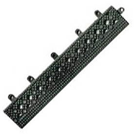 Modular Lok-Tyle Drainage Mat Accessory Ramp 2" x 12" Black