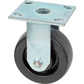 Rigid Plate Caster 5" Polyolefin Wheel