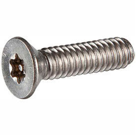 10-32 x 1/2" Security Machine Screw - Flat Torx Head - 302HQ Stainless Steel - 100 Pk