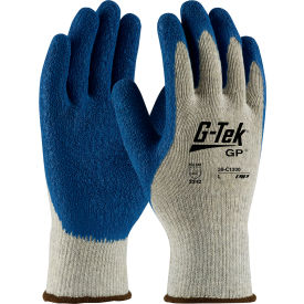 Latex Coated Cotton Gloves, Large, 12 Pairs