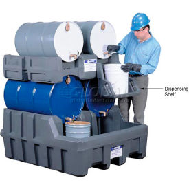Spill Containment Sump - Dispensing Shelf