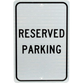 Aluminum Sign - Reserved Parking - .08" Thick