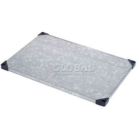Solid Galvanized Shelf 60"W x 24"D