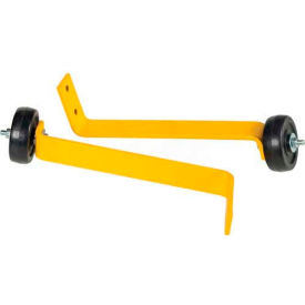 Bolt On Caster For Pedestrian Barrier
