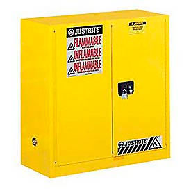 Flammable Cabinet With Manual Close Double Door 30 Gallon