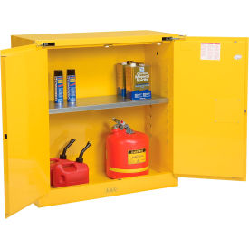 Flammable Cabinet With Self Close Double Door 30 Gallon