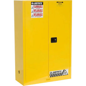 Flammable Cabinet With Manual Close Double Door 45 Gallon