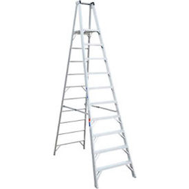 Werner 10' Aluminum Platform Ladder