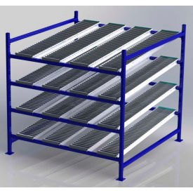 Flow Cell Heavy Duty Gravity Rack Starter 72"W x 72"D x 72"H with 4 Levels