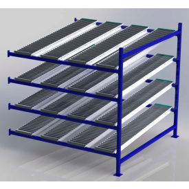 Flow Cell Heavy Duty Gravity Rack Add-On 72"W x 72"D x 72"H with 4 Levels