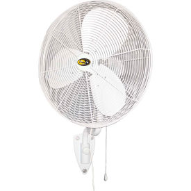 24" Oscillating Fan With Wall Bracket 1/4 HP 3950 CFM