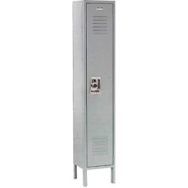 Infinity 1-Tier 1 Door Locker, 12"W x 12"D x 78"H, Gray, Assembled