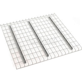 Pallet Rack Wire Decking, 46"W x 48"D (1900 lbs cap) Gray