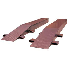 Steel Wheel Riser Ramp - 72"L x 24"W x 8-1/4"H - 20,000 Lb. Cap.