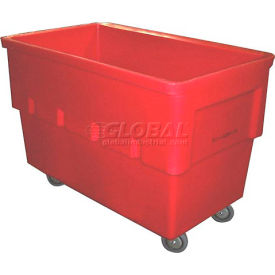 Rectangular Plastic Box Truck Red 32 Bushel 1120 Lb. Cap.