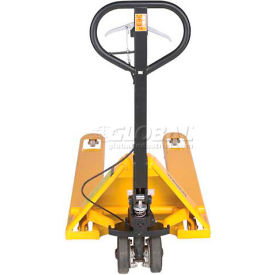 Manual Pallet Jack with Hand Brake, 5500 lb. Capacity, 27"W x 48"L Forks