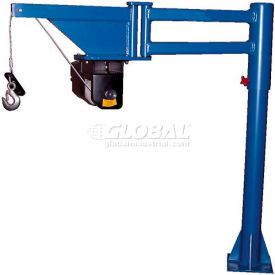 Low-Profile DC Powered Lift Van & Truck Jib Crane 400 Lb. Cap.