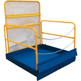 Loading Platform Attachment, Rails & Rear Screen FTLP-5454-HR