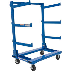 Portable Cantilever Rack Cart 48"L x 30"W