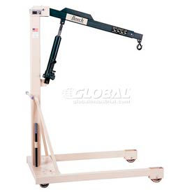 Premium Hydraulic Floor Crane 1000 Lb. Capacity