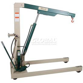 Premium Hydraulic Floor Crane 3000 Lb. Capacity