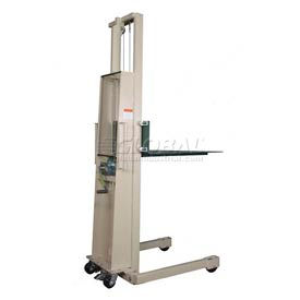Compact Winch Operated Work Positioner 70" Lift 1000 Lb. Cap.