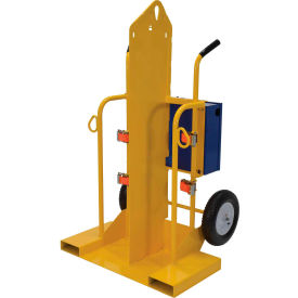 Welding Cylinder Cart Pneumatic Wheels 28 x 36-1/4 x 69-1-8