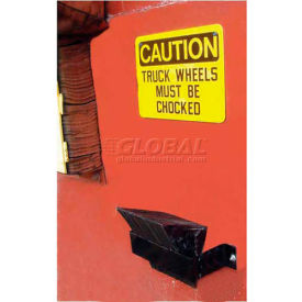 Durable Wheel Chock Hanger 14"W x 5"D x 3"H