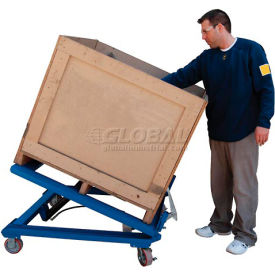 Vestil Mobile Manual Container Tilter & Transporter, 2500 lb. Capacity, 40-1/2"W