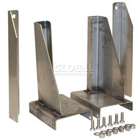 Wall Extension Bracket Kit for Stainless Steel Pickup Truck Dump Inserts